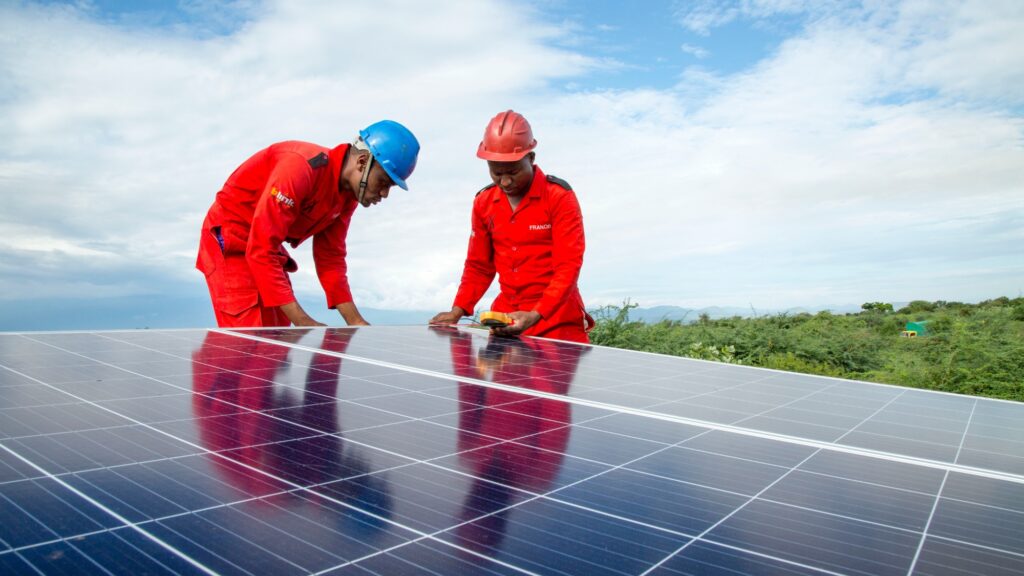 Solar work in Tanzania